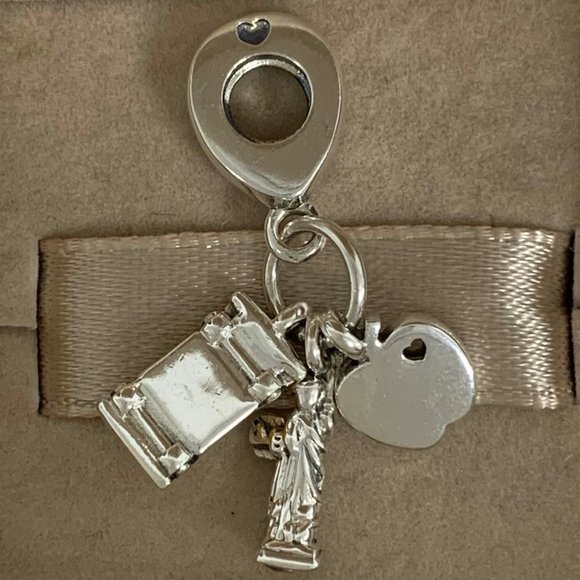 Pandora Symbols of New York City Dangle Charm - Picture 3 of 6